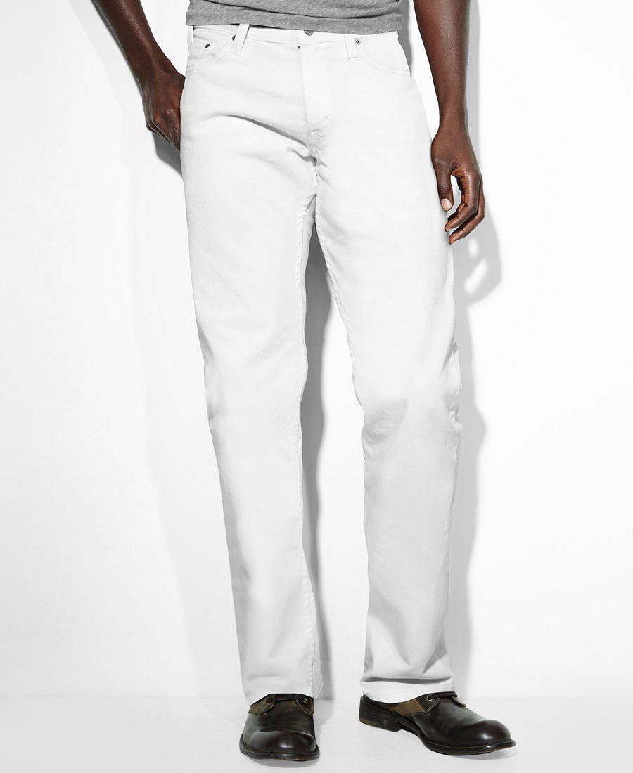 Levi's 569 Loose Straight Fit Jeans White Bull Denim