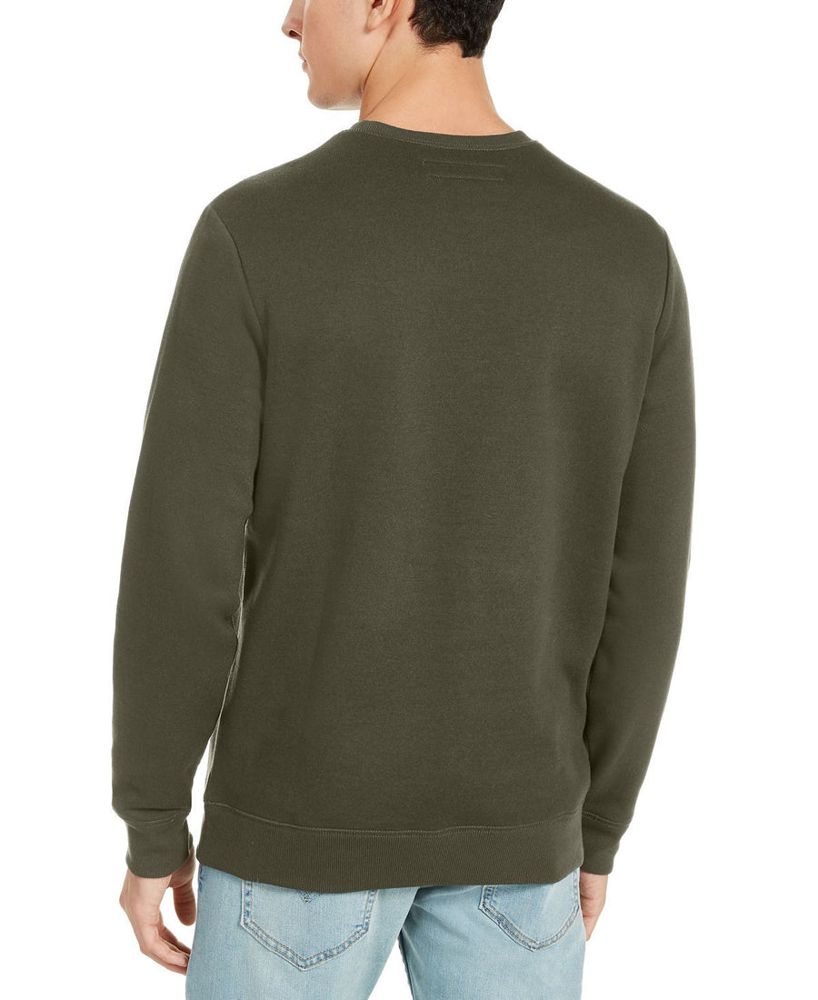 Levi's Bailey Logo Crew-neck Sweatshirt Olive Night
