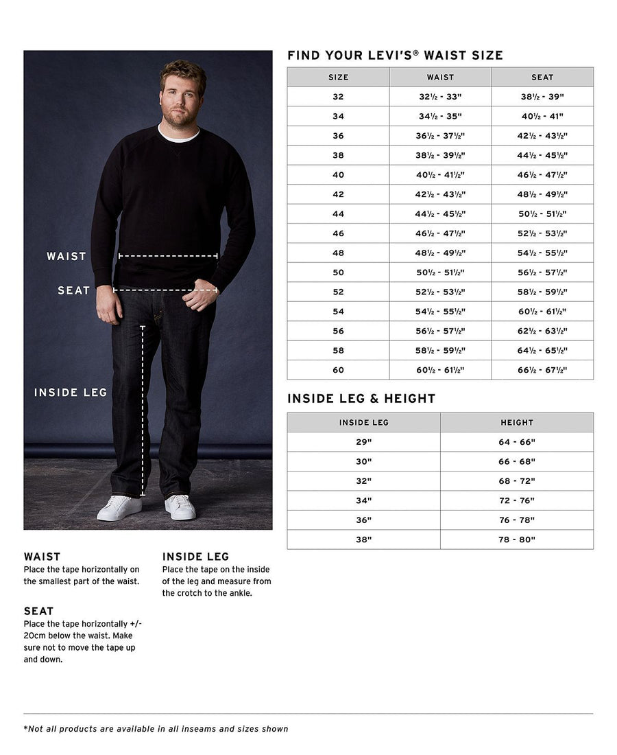 Levi's Big & Tall 501 Original Fit Stretch Jeans The Ben