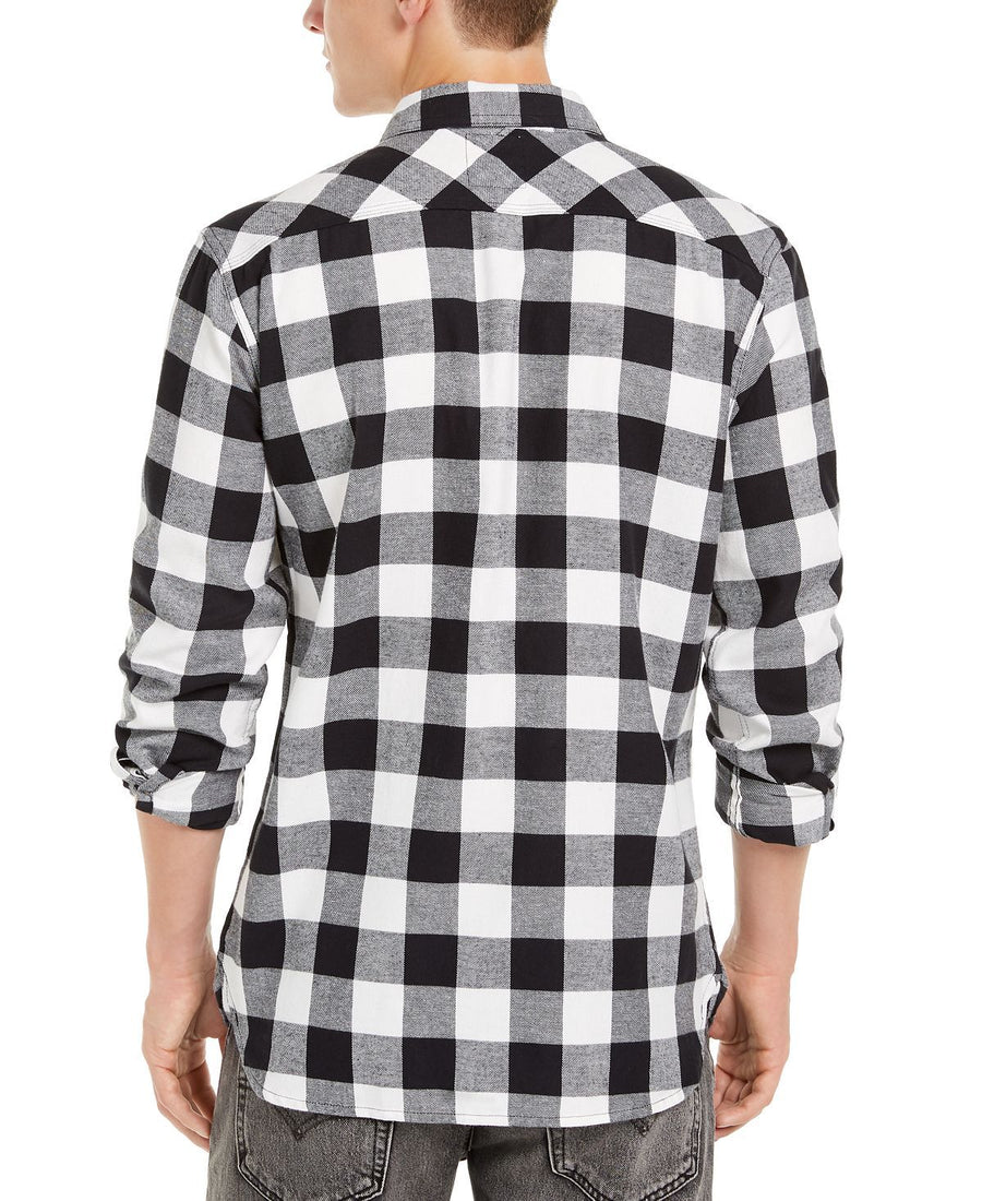 Levi's Buffalo Check Flannel Shirt Marshmallow