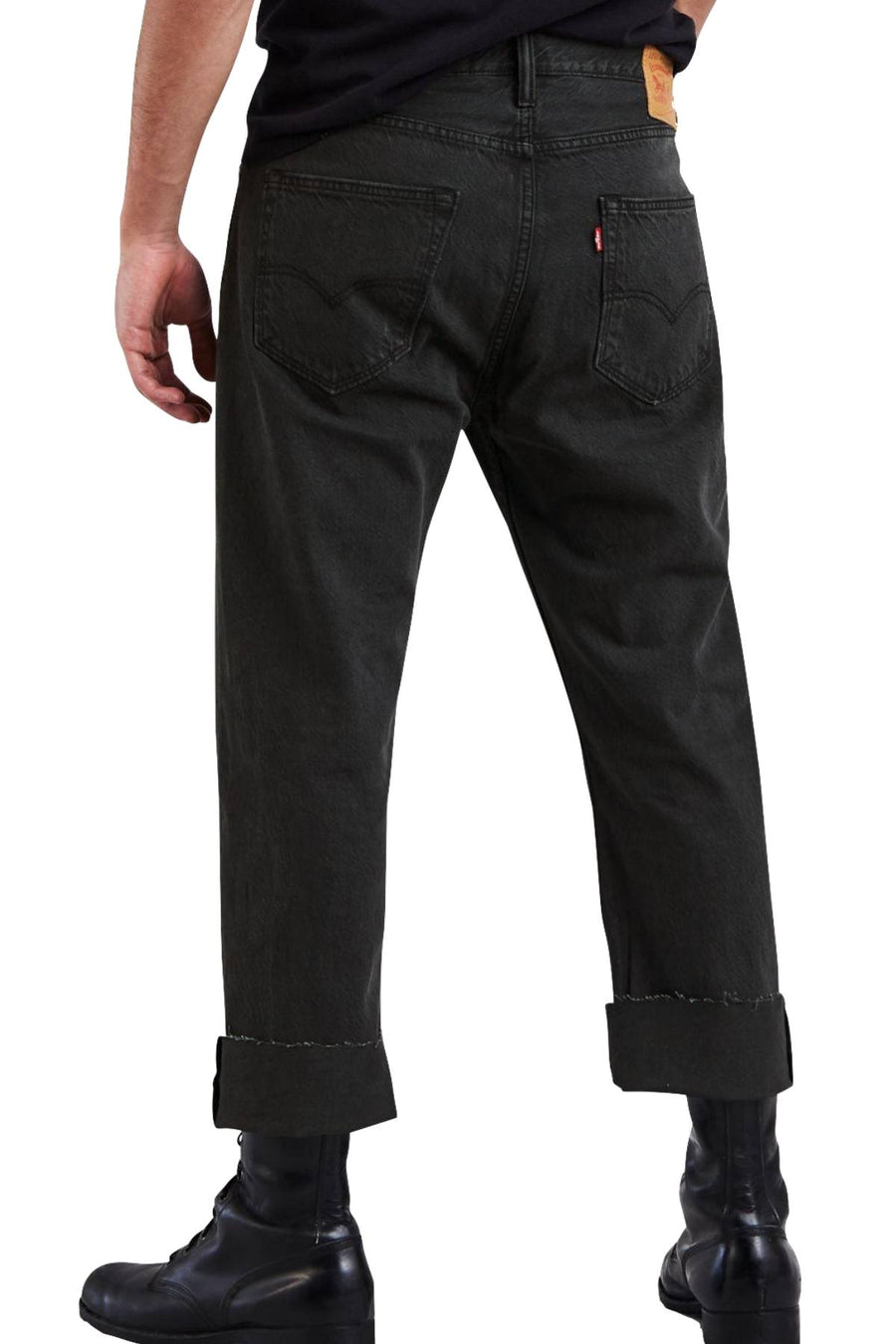 Levi's Bunker-Black 501™ Original Custom-Pleat Jeans