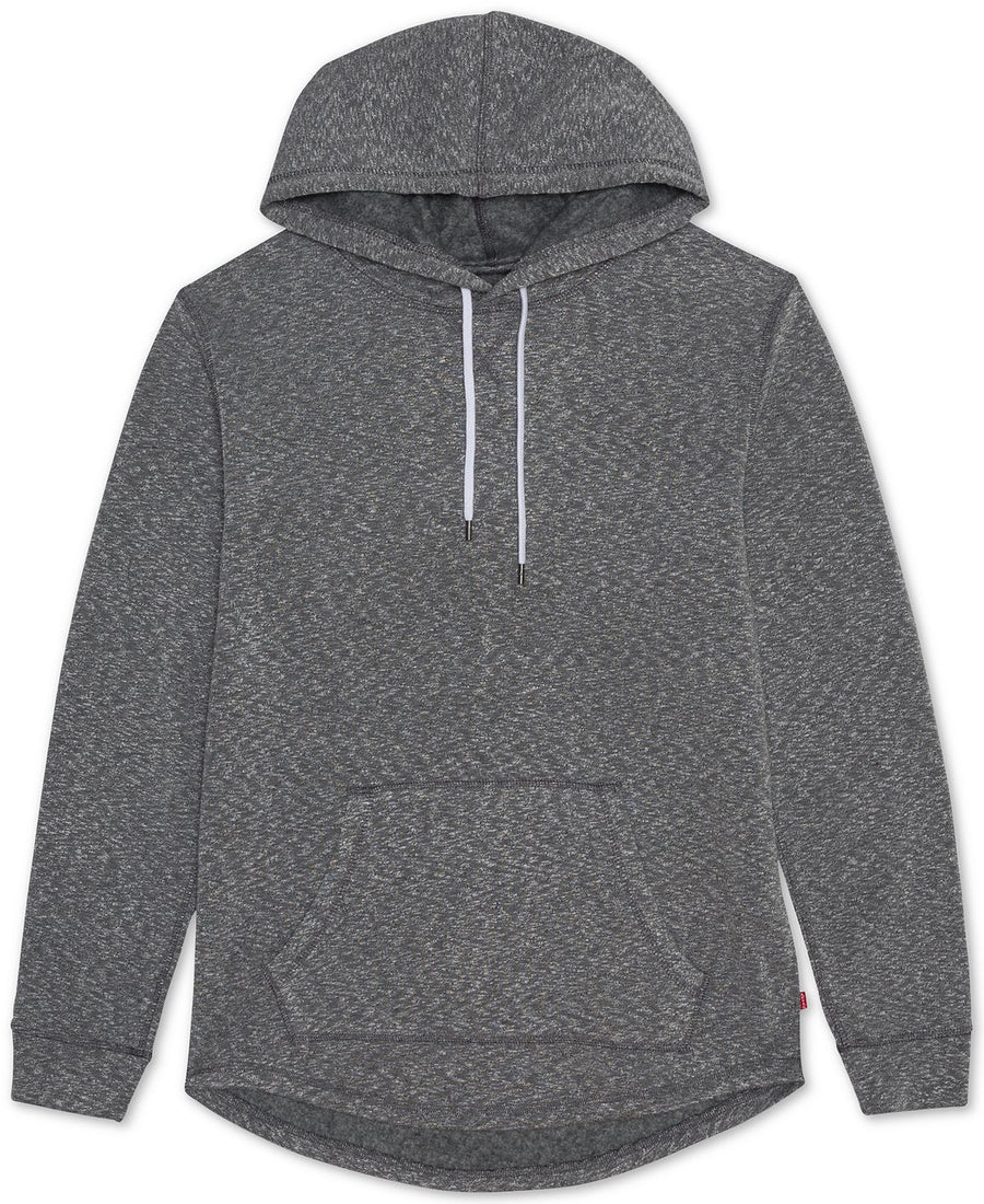 Levi's Cash Textured Fleece Hoodie Grey