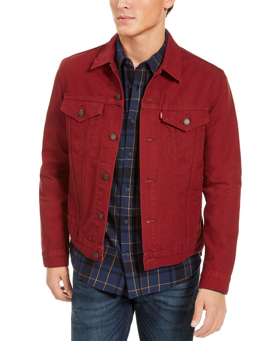 Levi's Denim Trucker Jacket Cabernet