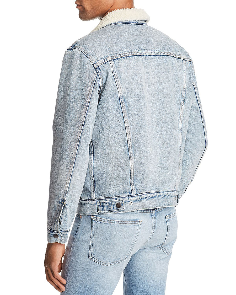 Levi's Faux Shearling Lined Denim Trucker Jacket Stronebridge