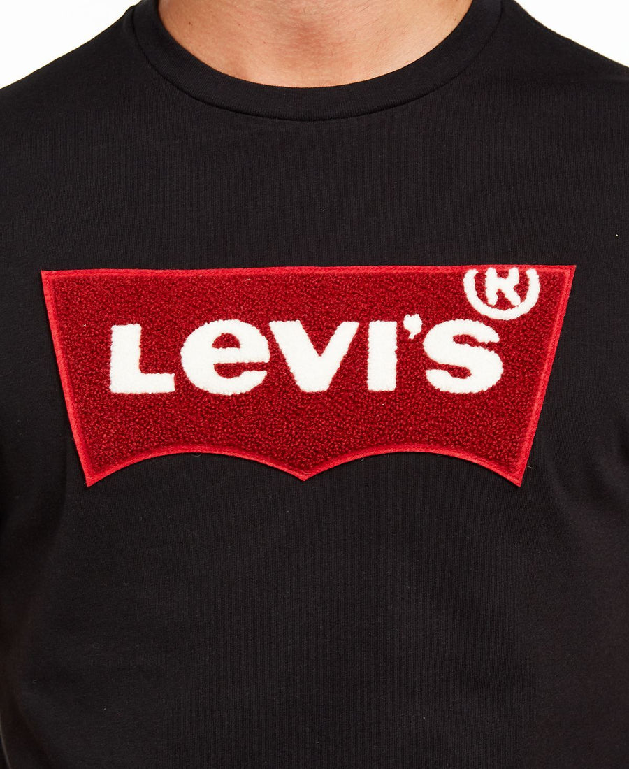 Levi's Fleece Appliqu Logo T-shirt Caviar Red