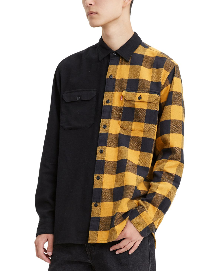 Levi's Limited Collection Split Pattern Work Shirt Gibbon Coa