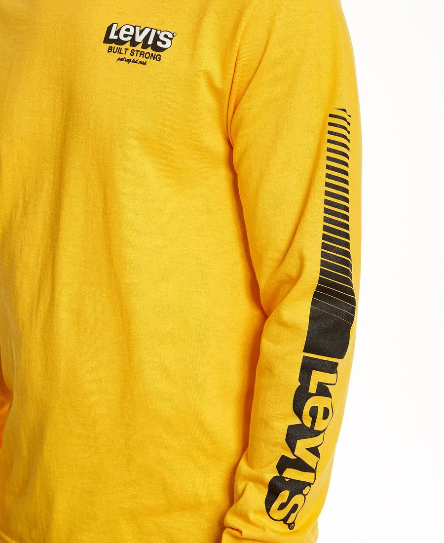 Levi's Long-sleeve Logo T-shirt Gold