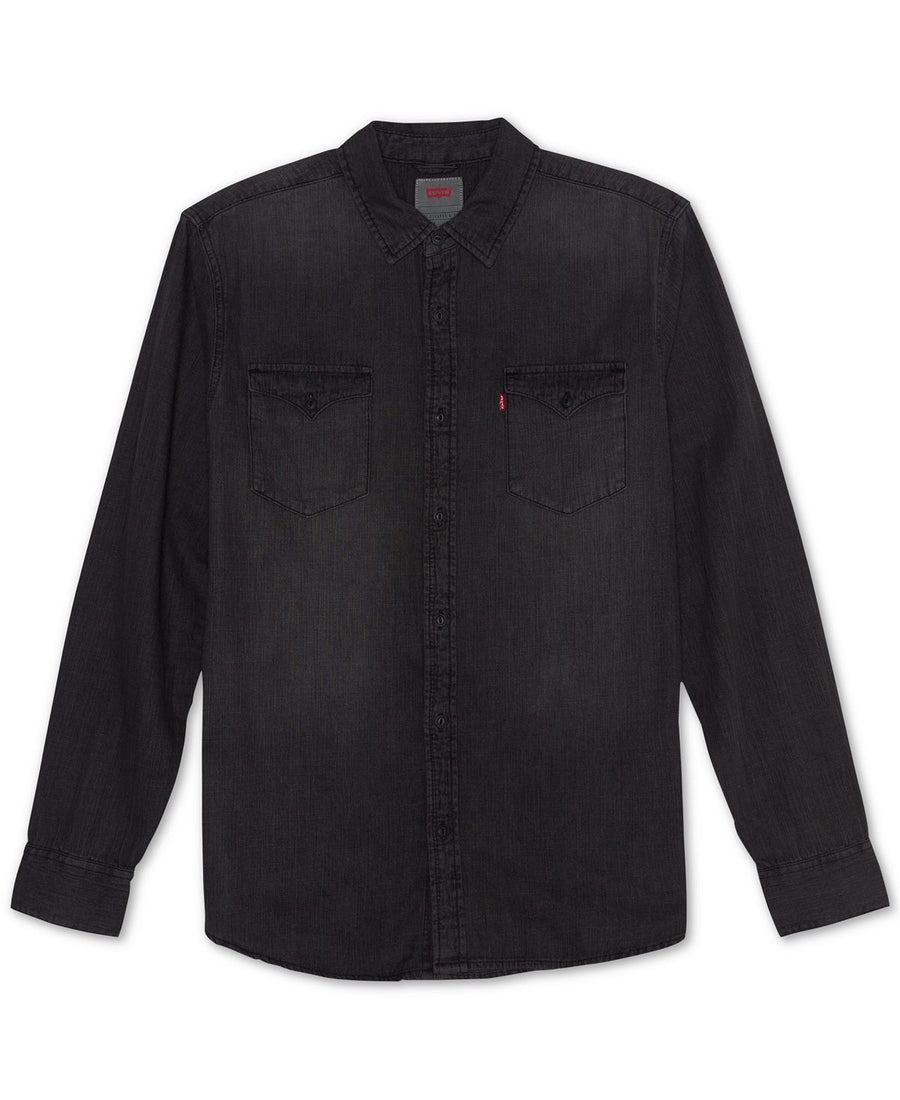 Levi's Matthew New Western Denim Shirt Smoke