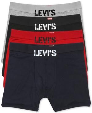 Levi's Men's 100-Series Boxer Briefs 4-Pack