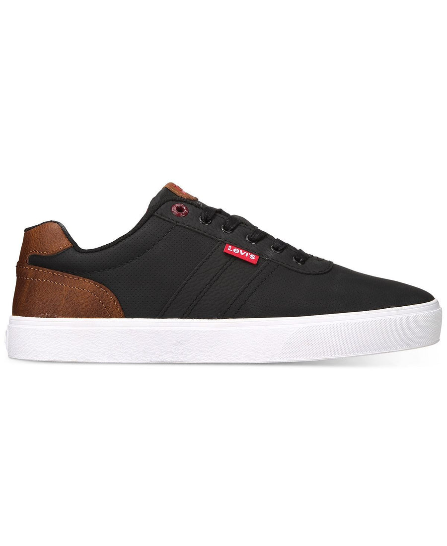 Levi's Miles Waxed Sneakers Black/Tan