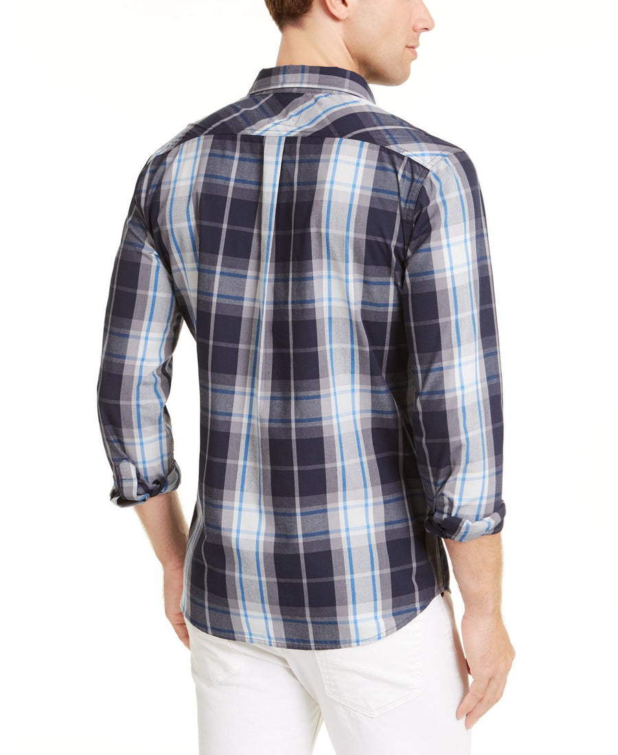 Levi's Osaka Woven Plaid Shirt Campanula