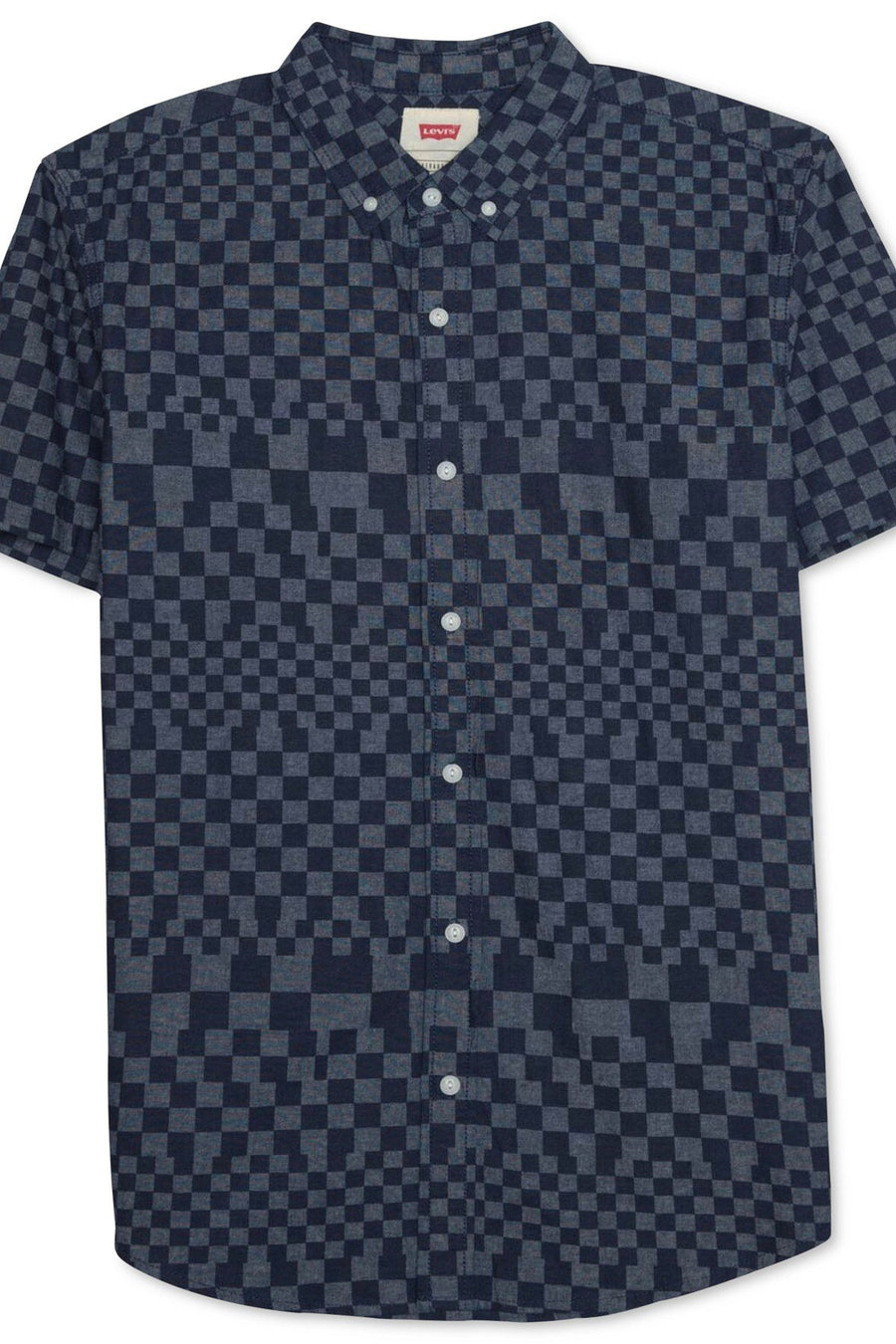 Levi's Penta Blue Slim-Fit Check Shirt