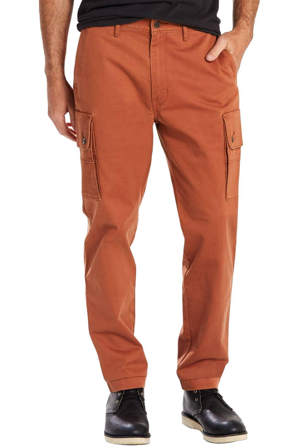 Levi's Rust-Copper Slim-Fit Tapered Utility Cargo Pant