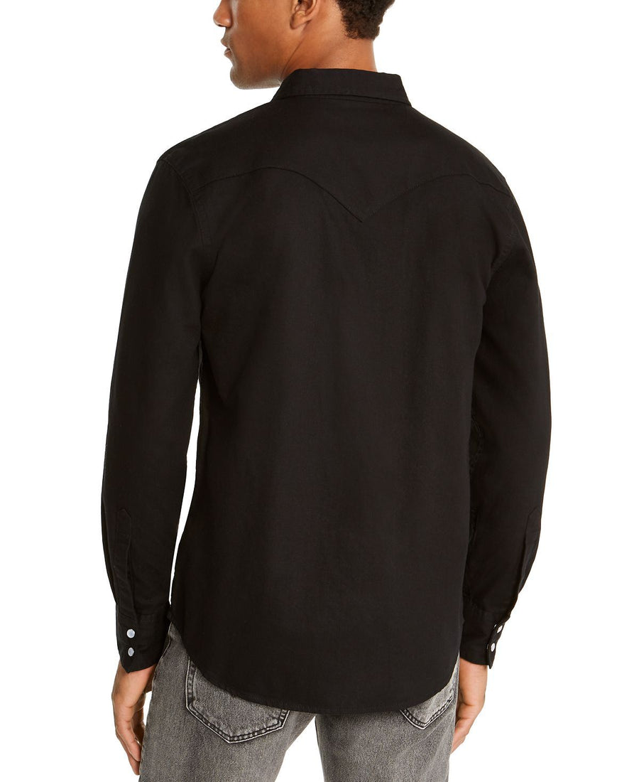 Levi's Standard Barstow Western Long-sleeve Denim Shirt Onyx