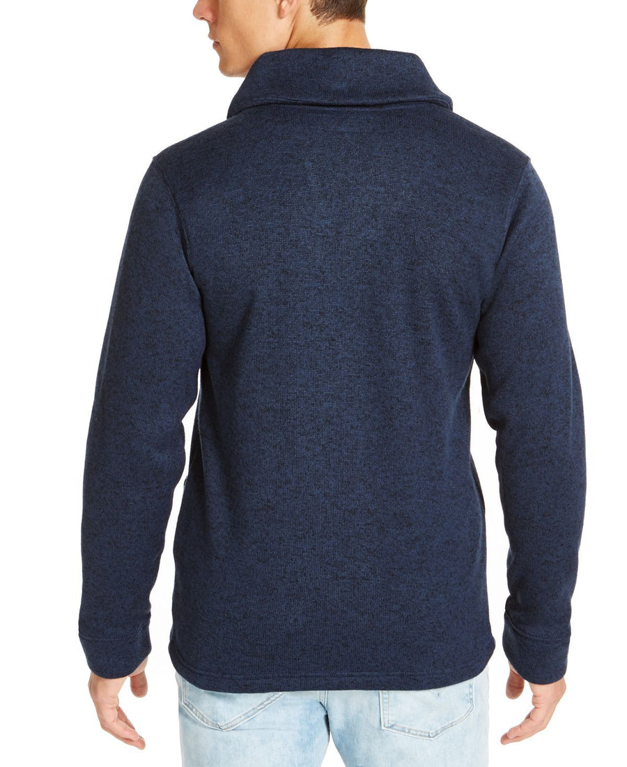 Levi's Sweater Knit Fleece Cardigan Dress Blue