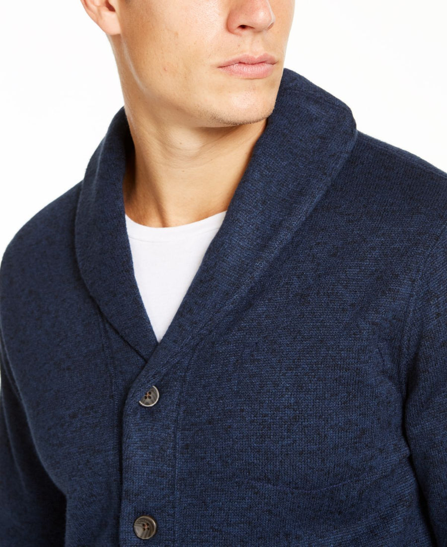 Levi's Sweater Knit Fleece Cardigan Dress Blue