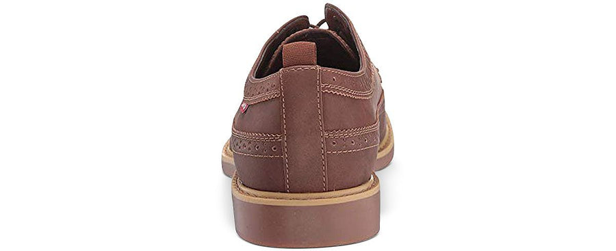 Levi's Tindal Ul Wingtip Oxfords Dark Tan