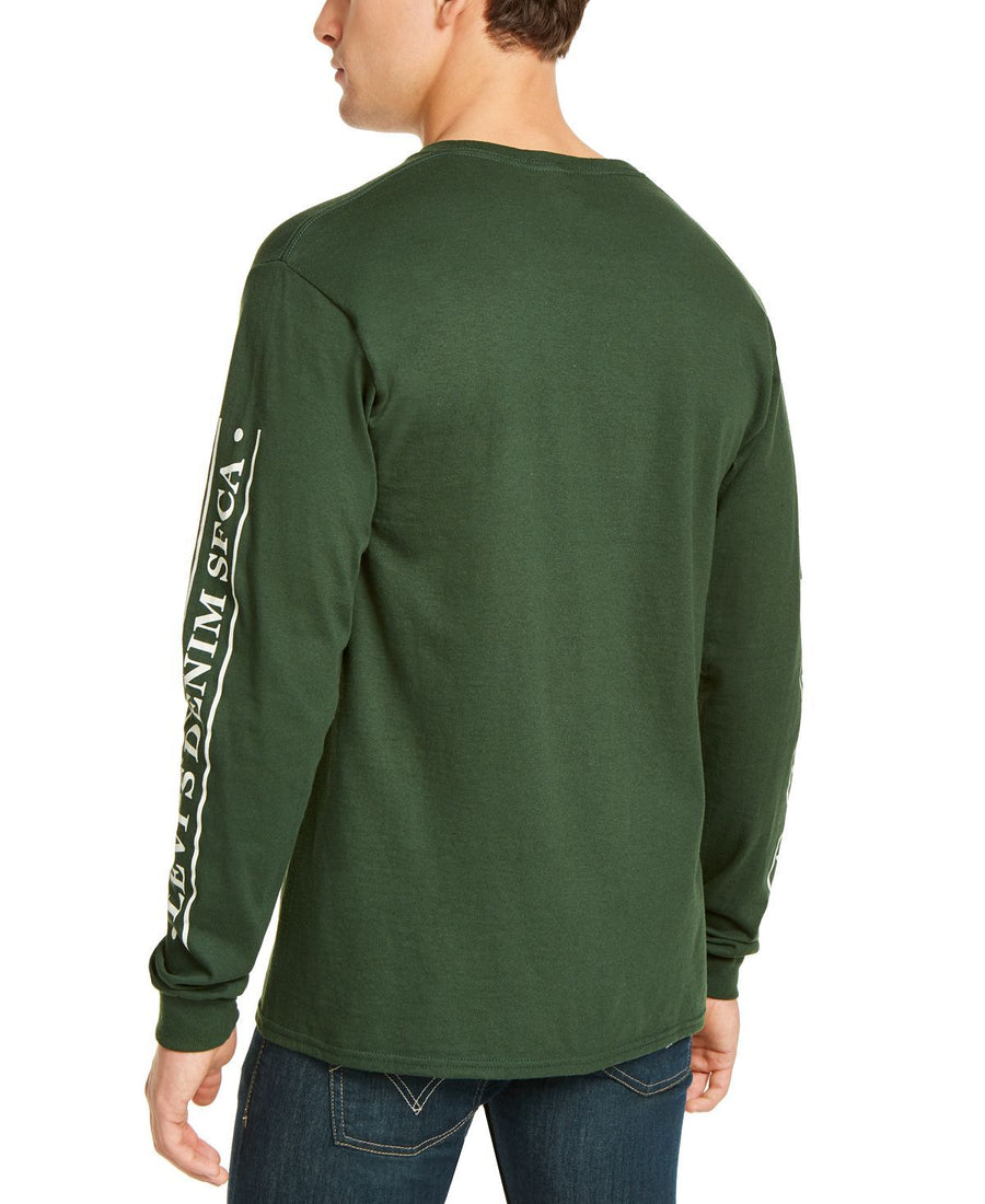 Levi's Tundra Logo Graphic T-shirt Forest Green