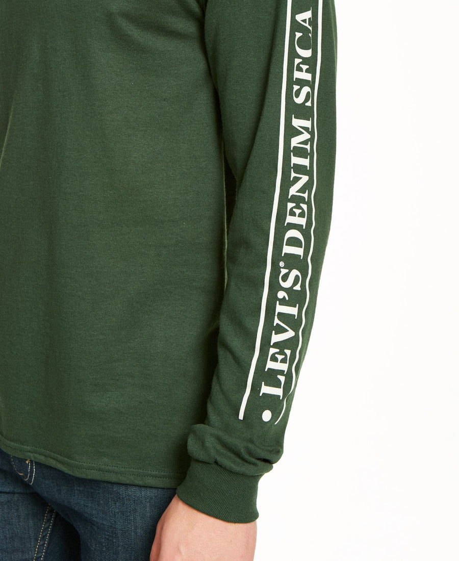 Levi's Tundra Logo Graphic T-shirt Forest Green