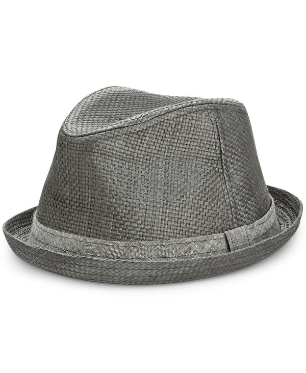 Levi's® Paper Straw Fedora Black