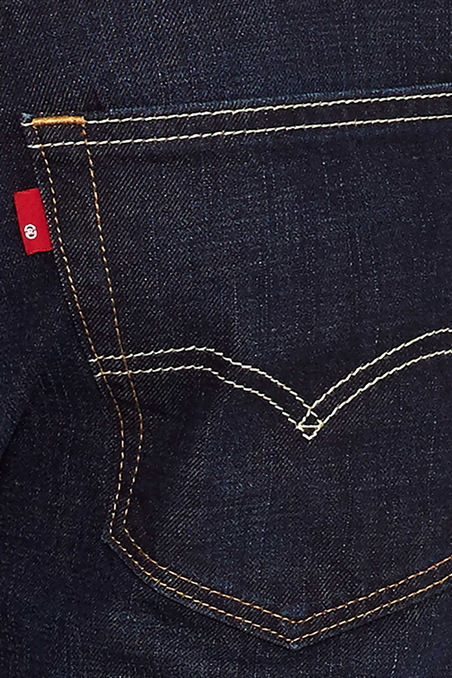 Levis Indigo Black 522™ Slim-Fit Tapered Jean