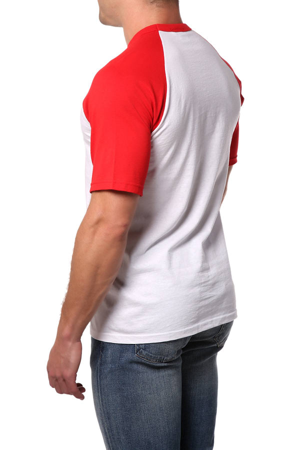 Lick Red Cotton Contrast Tee