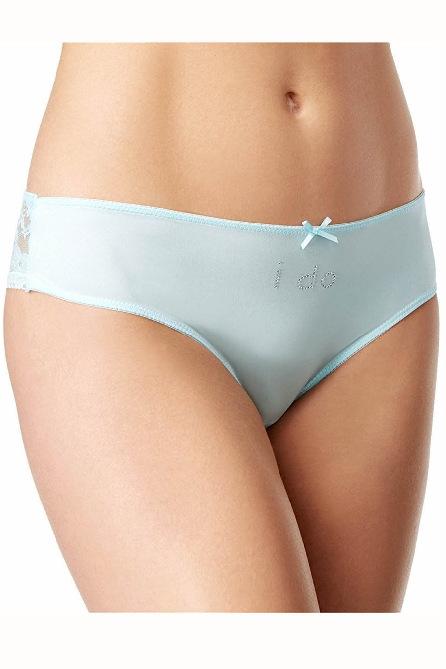 Linea Donatella Bridal-Blue I DO Rhinestone Embroidered Panties