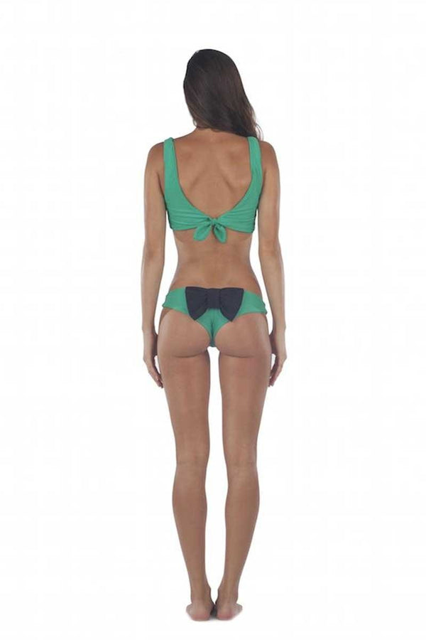 Lolli Green Bow Bottom