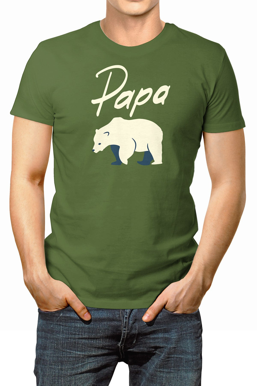 LowTee Papa Bear T-Shirt