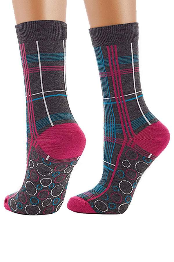 Lucci Charcoal Pumps Crew Sock