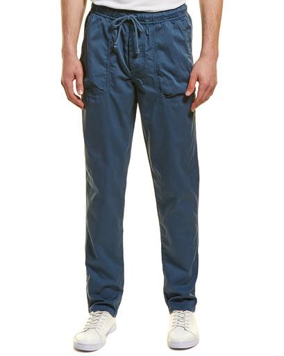 M Singer Drawstring Straight Fit Chinos Blue