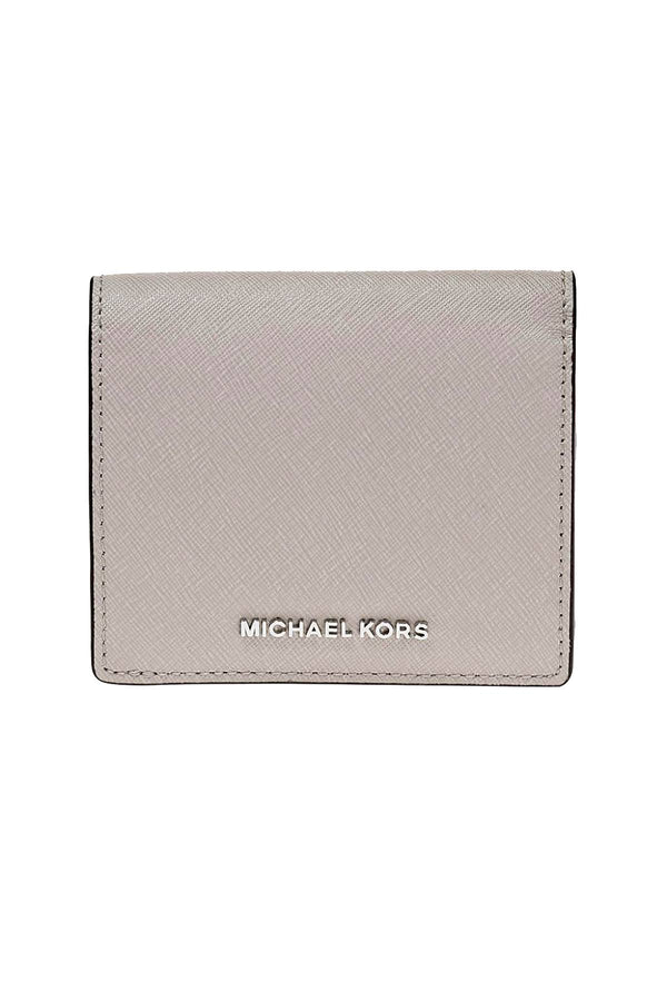 MICHAEL Michael Kors Cement Jet Set Carryall Saffiano Leather Wallet