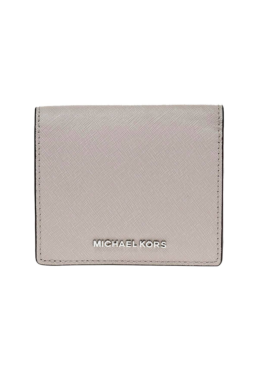 MICHAEL Michael Kors Cement Jet Set Carryall Saffiano Leather Wallet