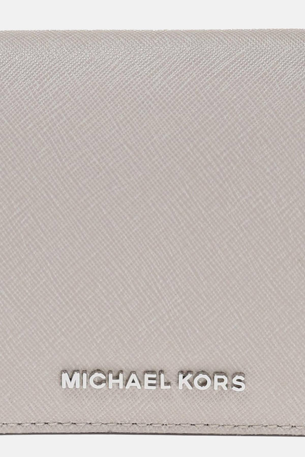 MICHAEL Michael Kors Cement Jet Set Carryall Saffiano Leather Wallet