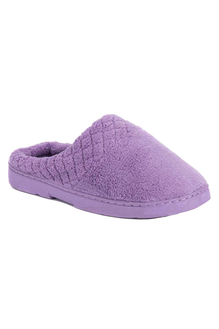 MUK LUKS Soft Ones Micro Chenille Clog Slipper in Lavender