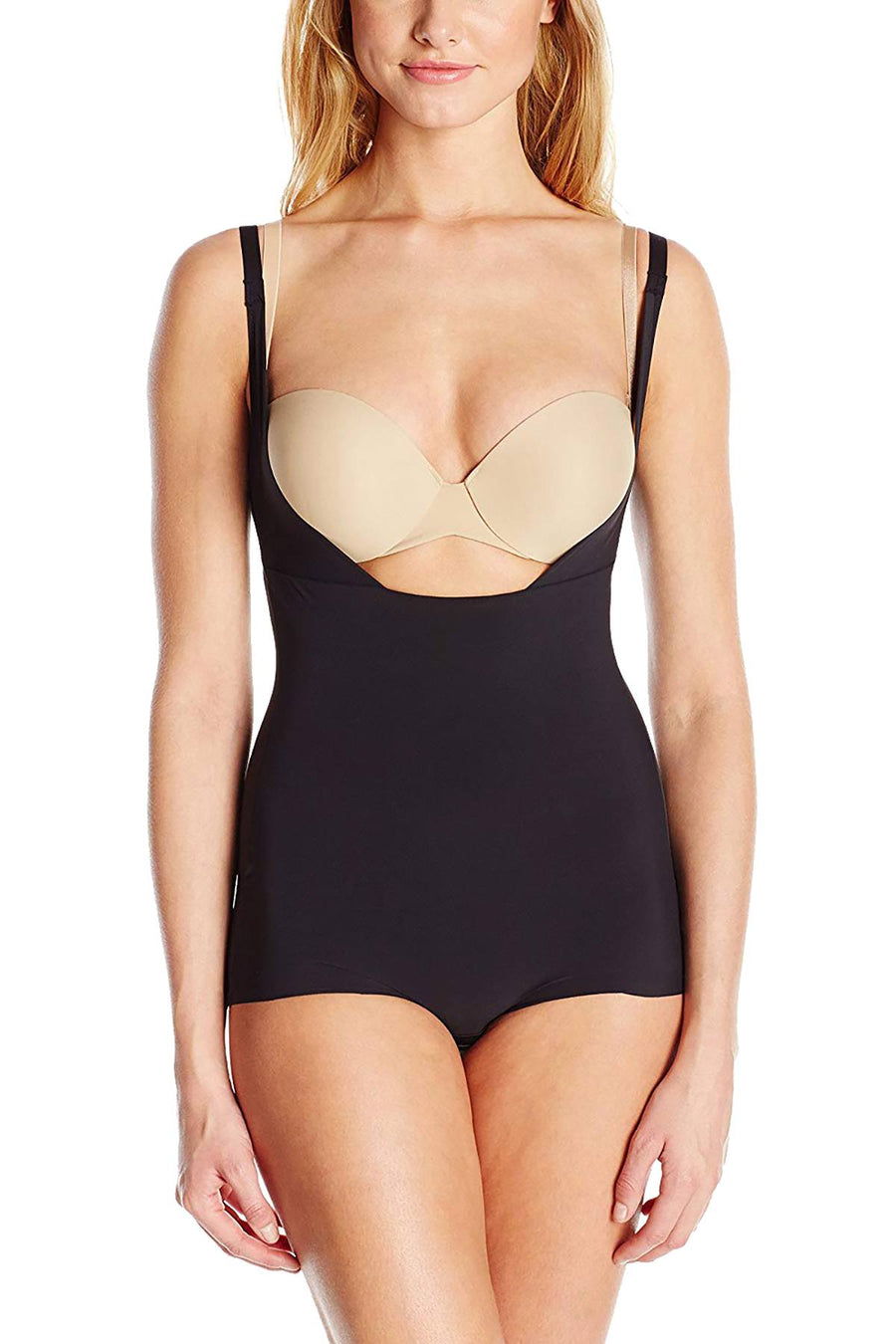 Maidenform Black Sleek-Smoothers Wear Your Own Bra Body-Shaper