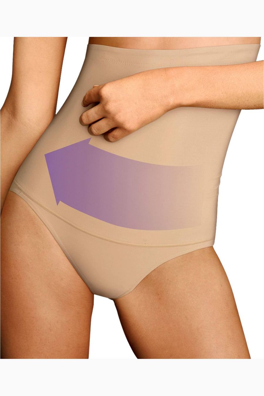 Maidenform Latte Lift Fat Free Dressing High Waist Shaping Brief
