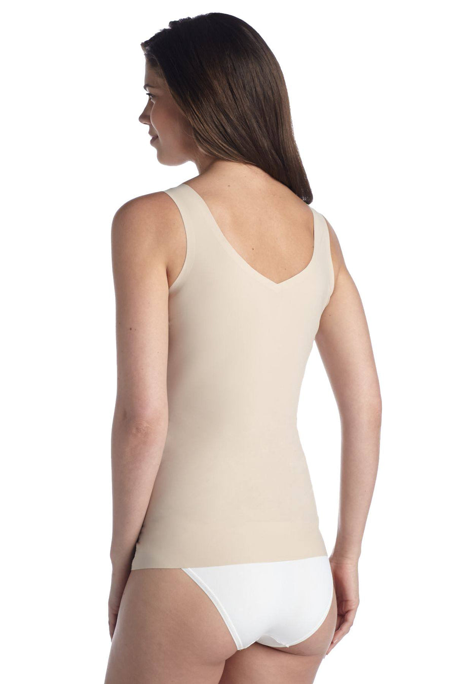 Maidenform Paris-Nude Flexees Sleek Smoothers 2-Way Tank Top