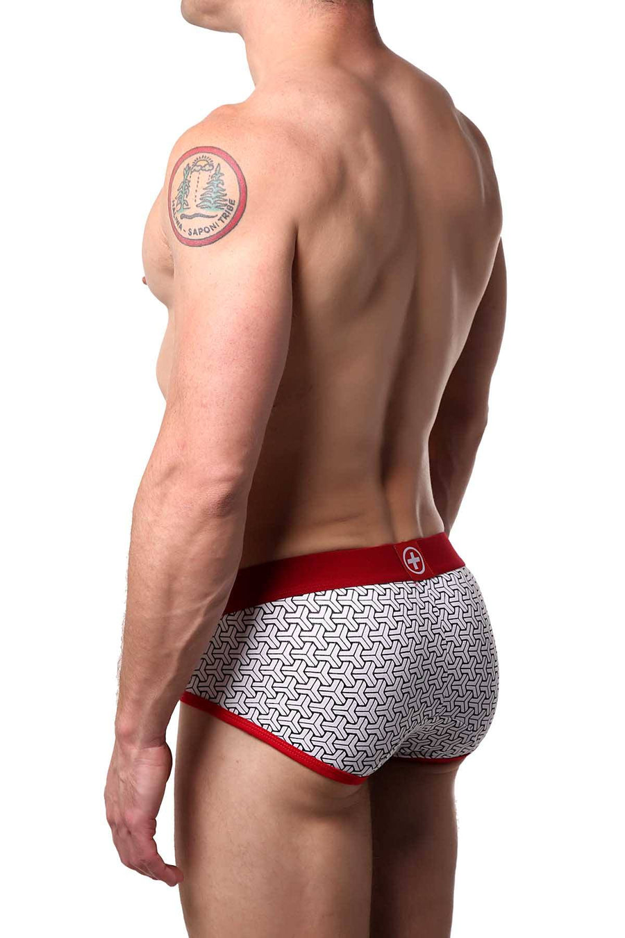 Male Basics Black Byblos Brief