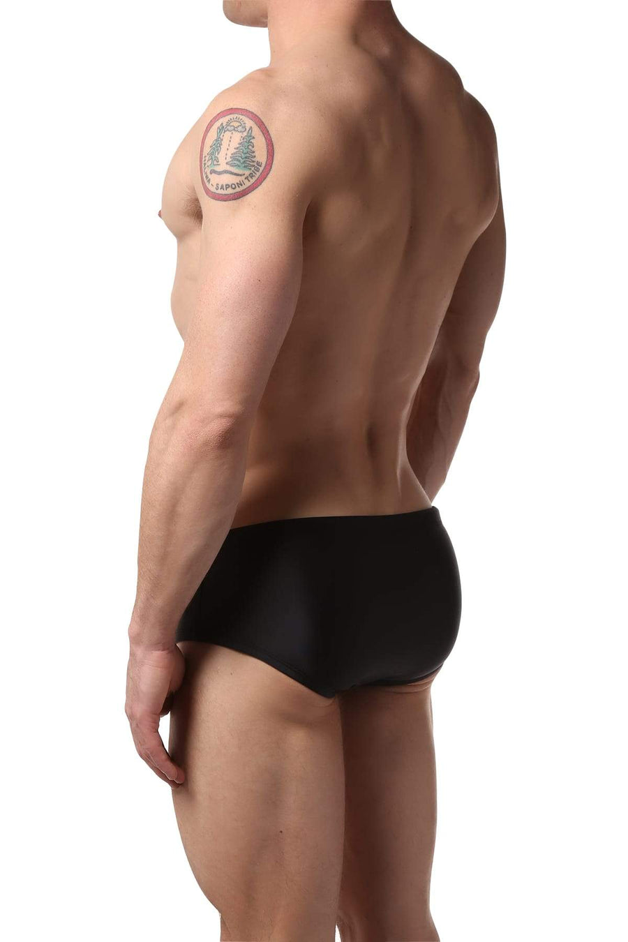 Male Basics Black Swim Bikini