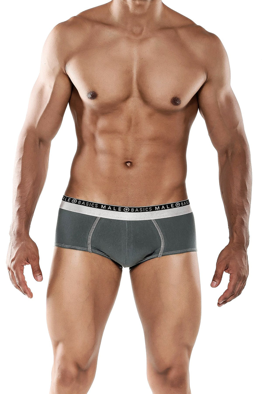 Male Basics Grey Everyday Hip Brief