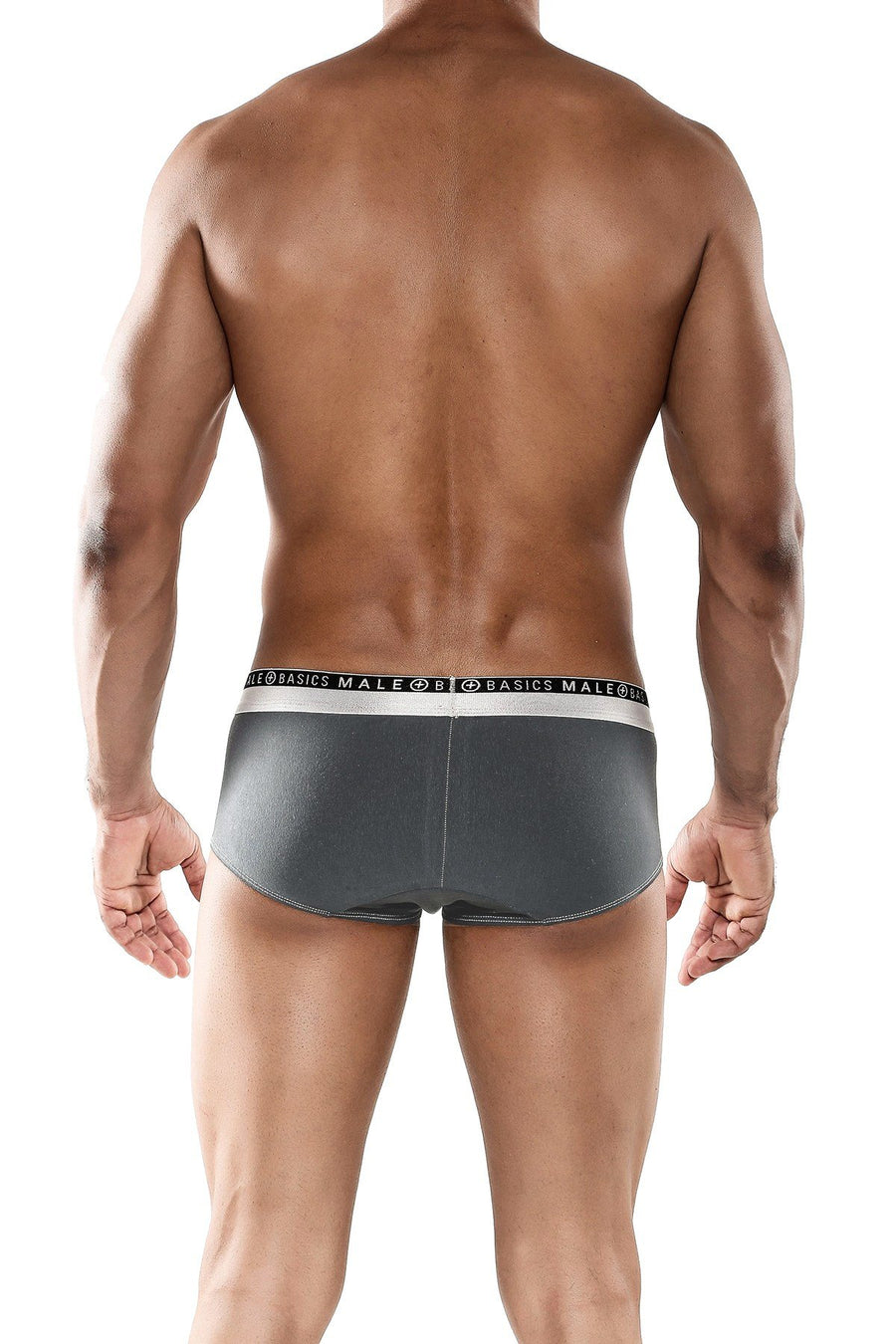 Male Basics Grey Everyday Hip Brief