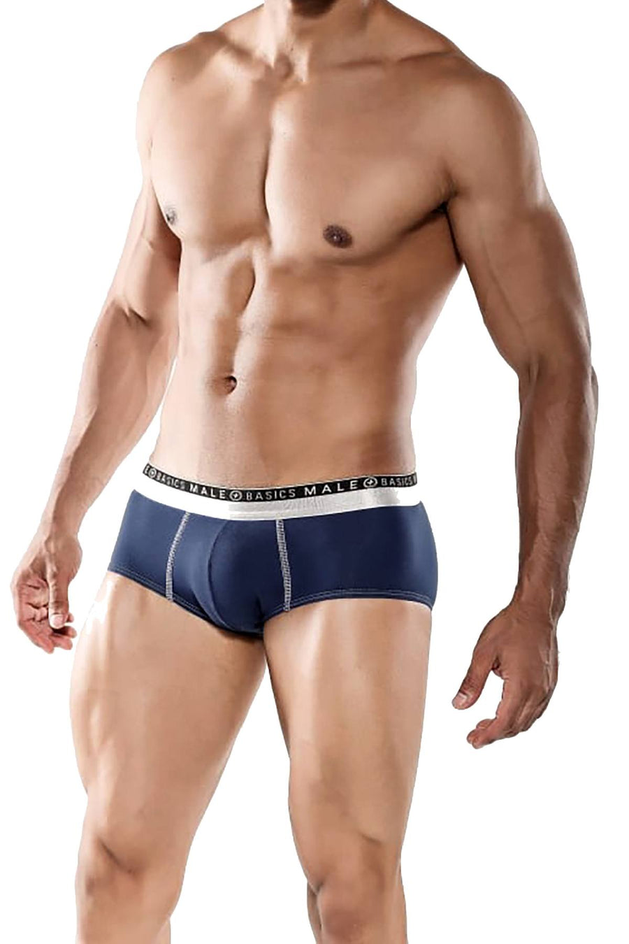 Male Basics Navy Everyday Hip Brief