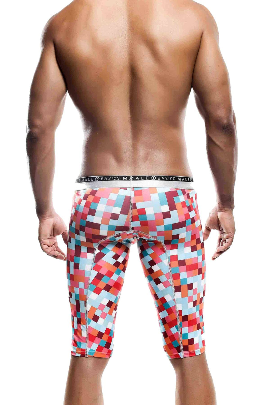 Male Basics Red Pixels Athletic Boxer Brief