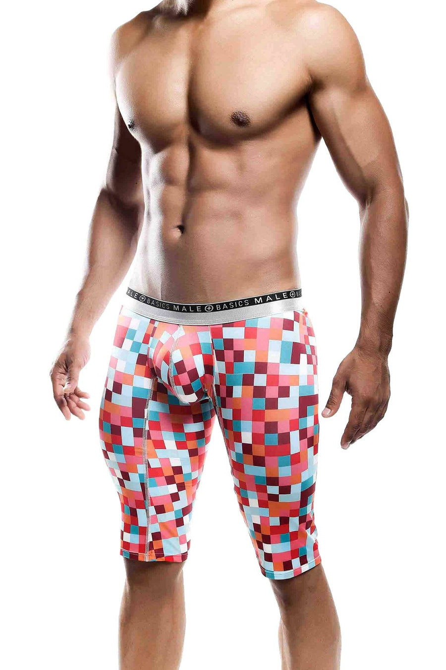 Male Basics Red Pixels Athletic Boxer Brief