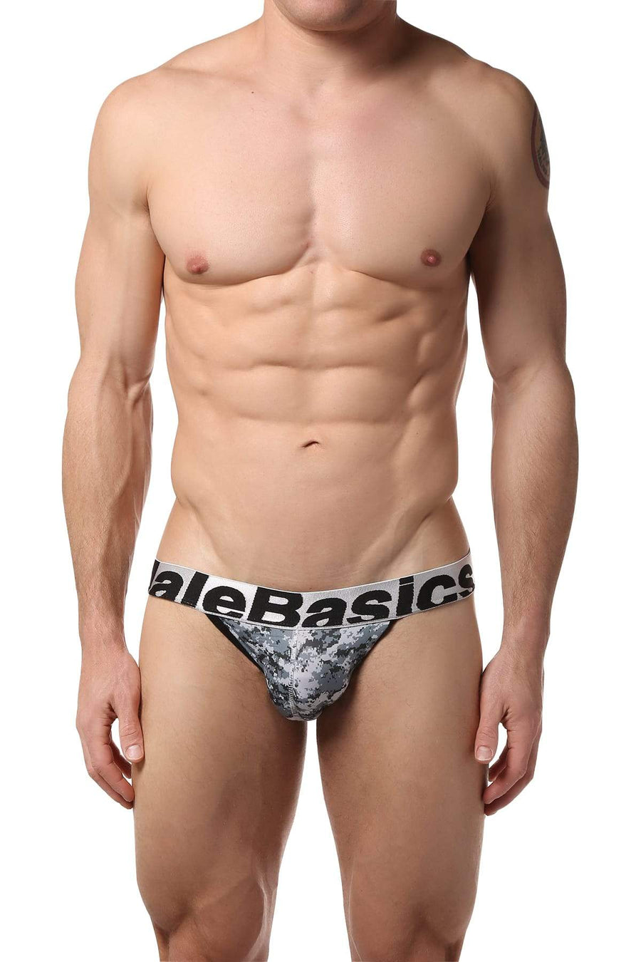 Male Basics Snow Camo Jockstrap