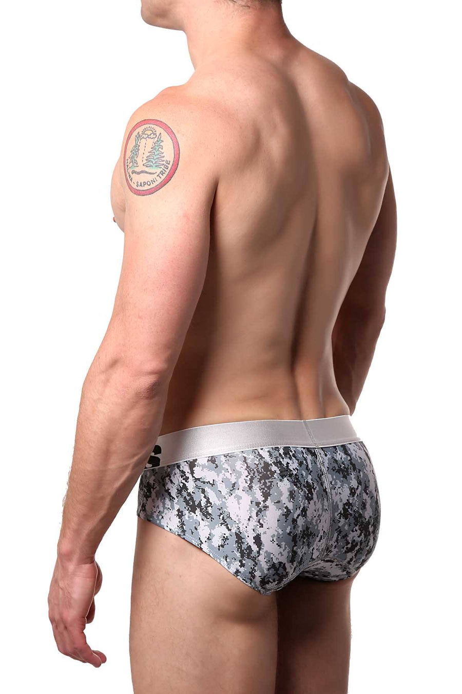 Male Basics Snow Microfiber Brief
