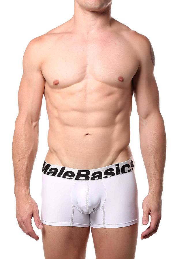 Male Basics White Microfiber Trunk