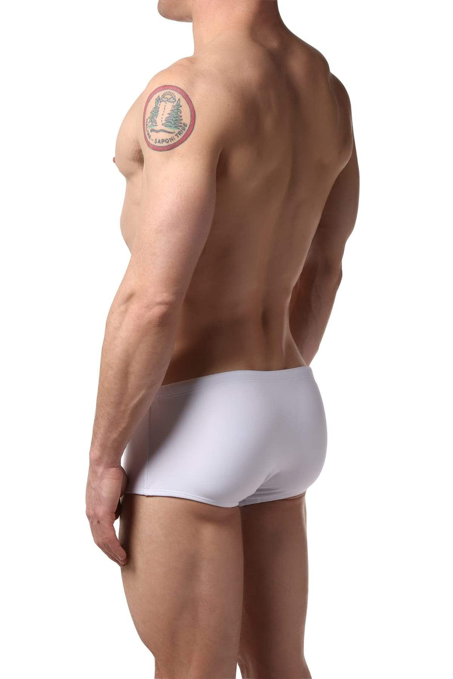 Male Basics White Sunga Swim Brief
