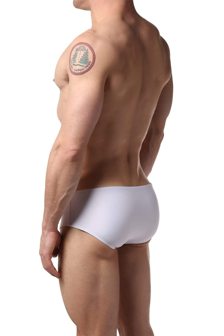 Male Basics White Swim Bikini